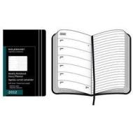 Moleskine 12 mesi - Weekly Notebook Diary - Pocket - Copertina morbida nera 2012	Dimensioni 9 x 14 cm