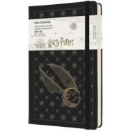 Moleskine 18 mesi - Agenda giornaliera Limited Edition Harry Potter nero - Large copertina rigida 2021-2022