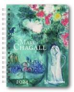 Agenda settimanale spiralata 2024 Marc Chagall Diary cm 16,5x21,6