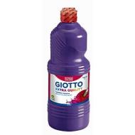 Flacone 1 litro colore a tempera Giotto Extra Quality violetto
