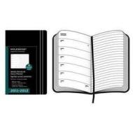 Moleskine 18 mesi - Weekly Notebook Diary - Extra large - Copertina morbida nera 2011-2012 Dimensioni 19 x 25 cm