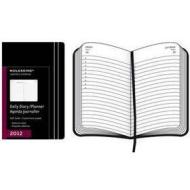 Moleskine 12 mesi - Daily Diary - Large - Copertina morbida nera 2012 Dimensioni 13 x 21 cm