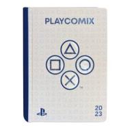 PlayComix 2022-2023. Agenda 16 mesi medium Comix PlayStation. Bianco