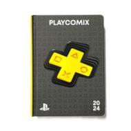 PlayComix 2023-2024. Agenda 16 mesi medium Comix PlayStation. Black