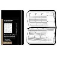 Moleskine 12 mesi - Panoramic Diary - Pocket - Copertina morbida nera 2012	 Dimensioni 9 x 14 cm