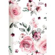 Agenda 12 mesi giornaliera 2024 Style Roses cm 15x21