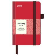 Agenda settimanale 2024 Cool Diary Crimson cm 9x14