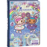 Tokidoki 2025-2026 diario datato 13 mesi blu per Scuola primaria