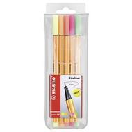 Confezione 5 penne colorate Fineliner Point 88 Neon