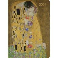Agenda 12 mesi settimanale 2024 Ladytimer Klimt cm 10,7x15,2