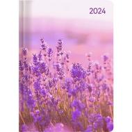 Agenda 12 mesi settimanale 2024 Ladytimer Lavender cm 10,7x15,2