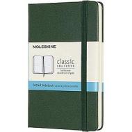Moleskine - Taccuino Classic pagine bianche verde - Pocket copertina rigida