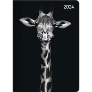 Agenda 12 mesi settimanale 2024 Ladytimer Midi Wildlife Art cm 12x17