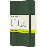Moleskine - Taccuino Classic pagine bianche verde - Pocket copertina morbida