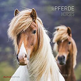 Calendario 2021 Horses 30x30