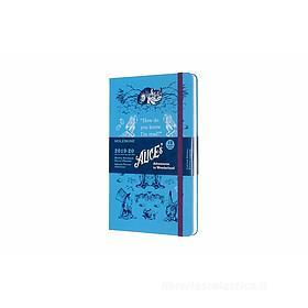 Moleskine 18 mesi - Agenda settimanale Limited Edition Alice in Wonderland blu - Large copertina rigida 2019-2020 Moleskine 18 mesi - Agenda settimanale Limited Edition Alice in Wonderland blu - Large copertina rigida 2019-2020