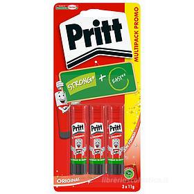 Set 3 pezzi colla stick Pritt 11g Set 3 pezzi colla stick Pritt 11g
