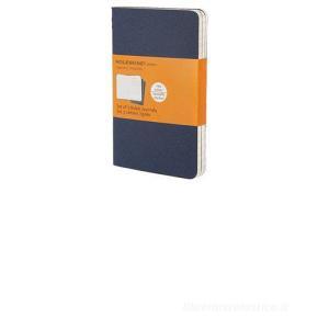 Moleskine. Quaderni a righe - set da 3 pezzi copertina blu Moleskine. Quaderni a righe - set da 3 pezzi copertina blu