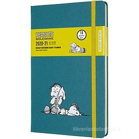 Moleskine 18 mesi - Agenda settimanale Limited Edition Peanuts verde - Large copertina rigida 2020-2021 Moleskine 18 mesi - Agenda settimanale Limited Edition Peanuts verde - Large copertina rigida 2020-2021