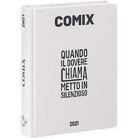 Comix 2020-2021. Diario agenda 16 mesi standard. Bianco