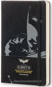 Moleskine 12 mesi - Agenda giornaliera Batman - Large 2017