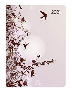 Agenda 12 mesi giornaliera 2021 Style Hummingbird Tree