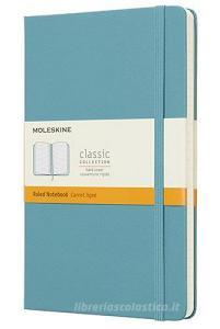 Moleskine taccuino con copertina rigida a righe large blu reef Moleskine taccuino con copertina rigida a righe large blu reef