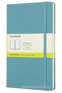 Moleskine taccuino con copertina rigida a pagine bianche large blu reef Moleskine taccuino con copertina rigida a pagine bianche large blu reef