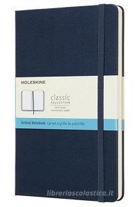 Moleskine taccuino con copertina rigida a puntini large blu zaffiro Moleskine taccuino con copertina rigida a puntini large blu zaffiro