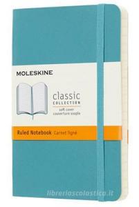 Moleskine taccuino con copertina morbida a righe pocket blu reef Moleskine taccuino con copertina morbida a righe pocket blu reef