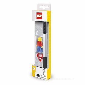 LEGO penna a gel nera con minifigure LEGO penna a gel nera con minifigure