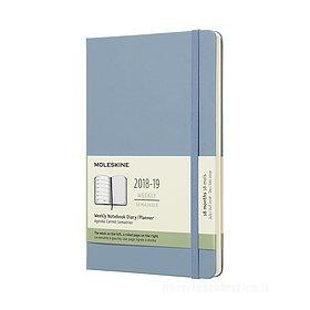Moleskine 18 mesi - Agenda settimanale azzurra - Large copertina rigida 2018-2019 Moleskine 18 mesi - Agenda settimanale azzurra - Large copertina rigida 2018-2019