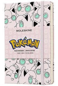 Moleskine taccuino con copertina rigida a righe pocket. Pokémon Jigglypuff. Limited edition Moleskine taccuino con copertina rigida a righe pocket. Pokémon Jigglypuff. Limited edition