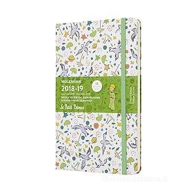 Moleskine 18 mesi - Agenda settimanale Limited Edition Il Piccolo Principe verde - Large 2018-2019