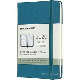 Moleskine 12 mesi - Agenda settimanale verde - Pocket copertina rigida 2020 Moleskine 12 mesi - Agenda settimanale verde - Pocket copertina rigida 2020
