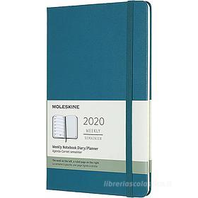 Moleskine 12 mesi - Agenda settimanale verde - Large copertina rigida 2020 Moleskine 12 mesi - Agenda settimanale verde - Large copertina rigida 2020