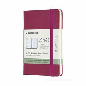 Moleskine 18 mesi - Agenda settimanale rosa - Pocket copertina rigida 2019-2020 Moleskine 18 mesi - Agenda settimanale rosa - Pocket copertina rigida 2019-2020