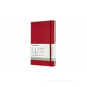 Moleskine 18 mesi - Agenda settimanale orizzontale rossa - Large copertina rigida 2019-2020 Moleskine 18 mesi - Agenda settimanale orizzontale rossa - Large copertina rigida 2019-2020