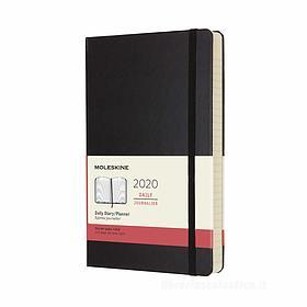 Moleskine 12 mesi - Agenda giornaliera nero - Large copertina rigida 2020 Moleskine 12 mesi - Agenda giornaliera nero - Large copertina rigida 2020