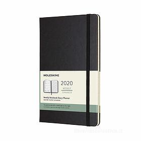 Moleskine 12 mesi - Agenda settimanale nero - Large copertina rigida 2020 Moleskine 12 mesi - Agenda settimanale nero - Large copertina rigida 2020