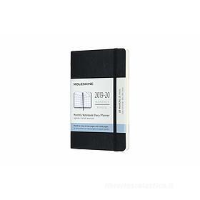 Moleskine 18 mesi - Agenda mensile nera - Pocket copertina morbida 2019-2020 Moleskine 18 mesi - Agenda mensile nera - Pocket copertina morbida 2019-2020
