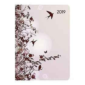 Agenda 2019 giornaliera 12 mesi Ladytimer Style Hummingbird Tree