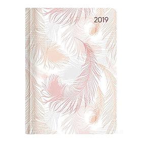 Agenda 2019 giornaliera 12 mesi Ladytimer Style Pastel Feathers