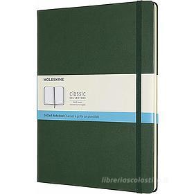 Moleskine - Taccuino Classic pagine a puntini verde - Extra Large copertina rigida Moleskine - Taccuino Classic pagine a puntini verde - Extra Large copertina rigida