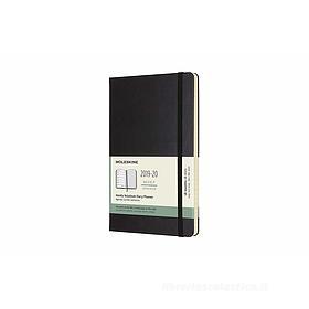 Moleskine 18 mesi - Agenda settimanale nera - Large copertina rigida 2019-2020 Moleskine 18 mesi - Agenda settimanale nera - Large copertina rigida 2019-2020
