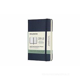 Moleskine 18 mesi - Agenda settimanale blu - Pocket copertina rigida 2019-2020 Moleskine 18 mesi - Agenda settimanale blu - Pocket copertina rigida 2019-2020
