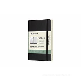 Moleskine 18 mesi - Agenda settimanale nera - Pocket copertina morbida 2019-2020 Moleskine 18 mesi - Agenda settimanale nera - Pocket copertina morbida 2019-2020