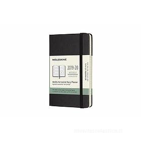 Moleskine 18 mesi - Agenda settimanale orizzontale nera - Pocket copertina rigida 2019-2020 Moleskine 18 mesi - Agenda settimanale orizzontale nera - Pocket copertina rigida 2019-2020