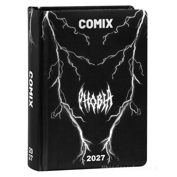 Agenda - Diario 16 mesi Medium Comix Limited Edition Phobia-Diario scolastico 2026-2027