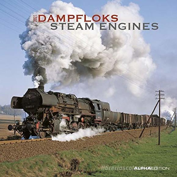 Calendario 2021 Steam Engines 30x30